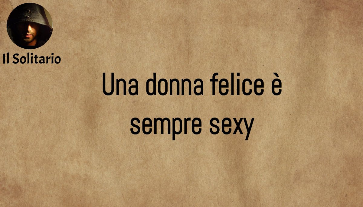 Per me...
