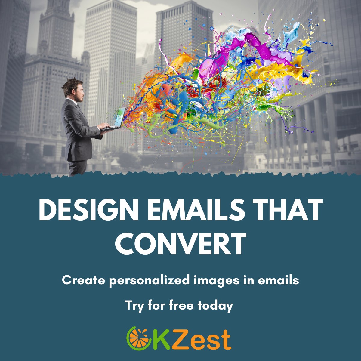 OKZest's tweet image. Ready to level up your email marketing? Design emails that convert with OKZest! 💻📧

OKZest’s tools allows you to build personalized, eye-catching images tailored to your customers.

Start designing today: See URL in the first comment! 🚀

#EmailMarketing #EmailDesign #OKZest #M