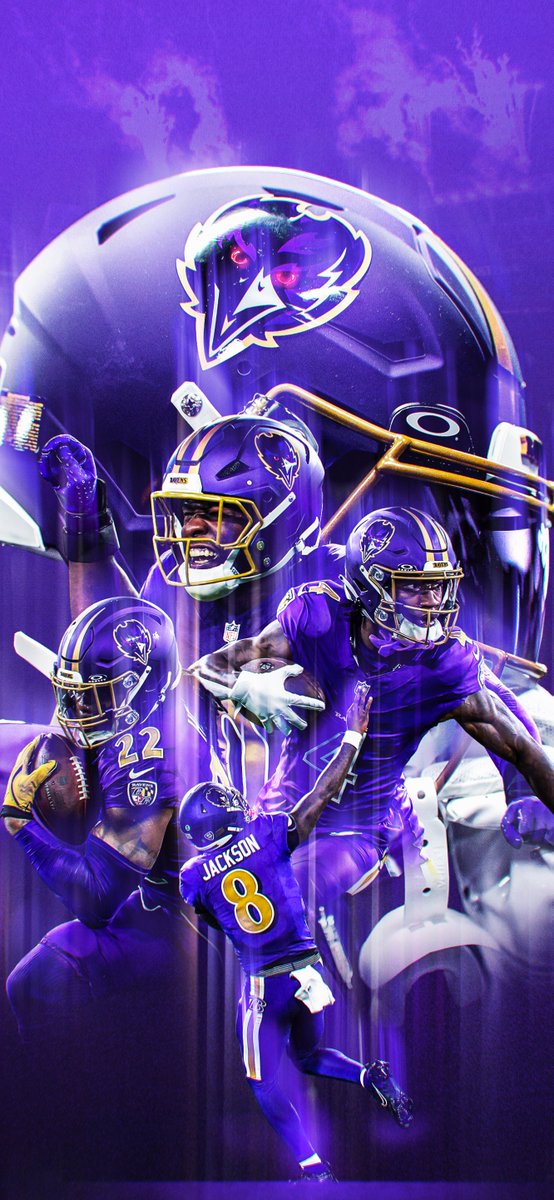 Ravens's tweet image. Purple will rise 😈 #WallpaperWednesday