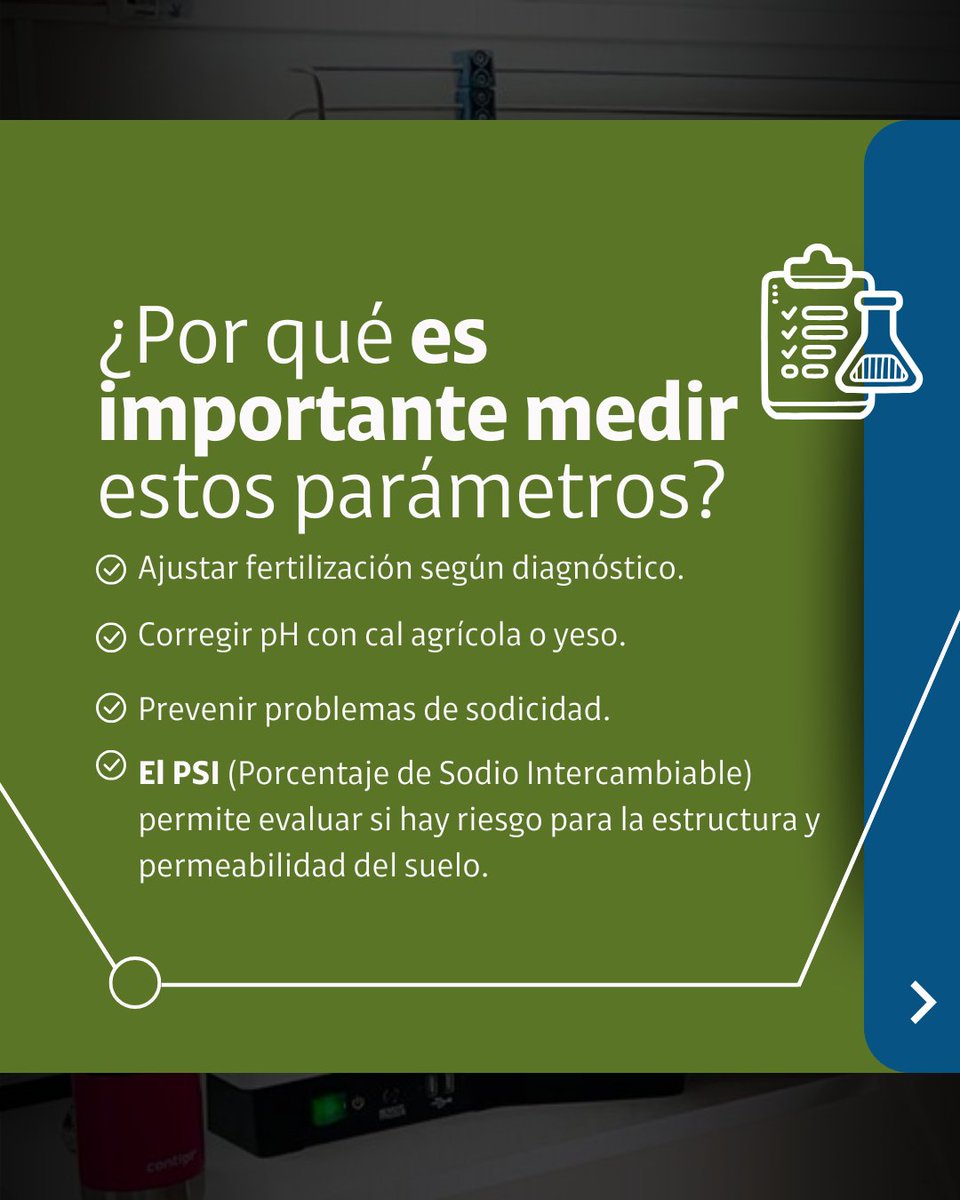 Easyagroap's tweet image. En EasyAgro, nuestro 𝗹𝗮𝗯𝗼𝗿𝗮𝘁𝗼𝗿𝗶𝗼 𝗽𝗿𝗼𝗽𝗶𝗼 y tecnología de precisión te dan datos clave para optimizar fertilizantes, mejorar el riego y cuidar tus suelos.

𝗦𝗢𝗠𝗢𝗦 𝗘𝗔𝗦𝗬 𝗔𝗚𝗥𝗢. 𝗦𝗔𝗕𝗘𝗠𝗢𝗦 𝗗𝗘 𝗦𝗨𝗘𝗟𝗢.

#EasyAgro #AnálisisDeSuelos