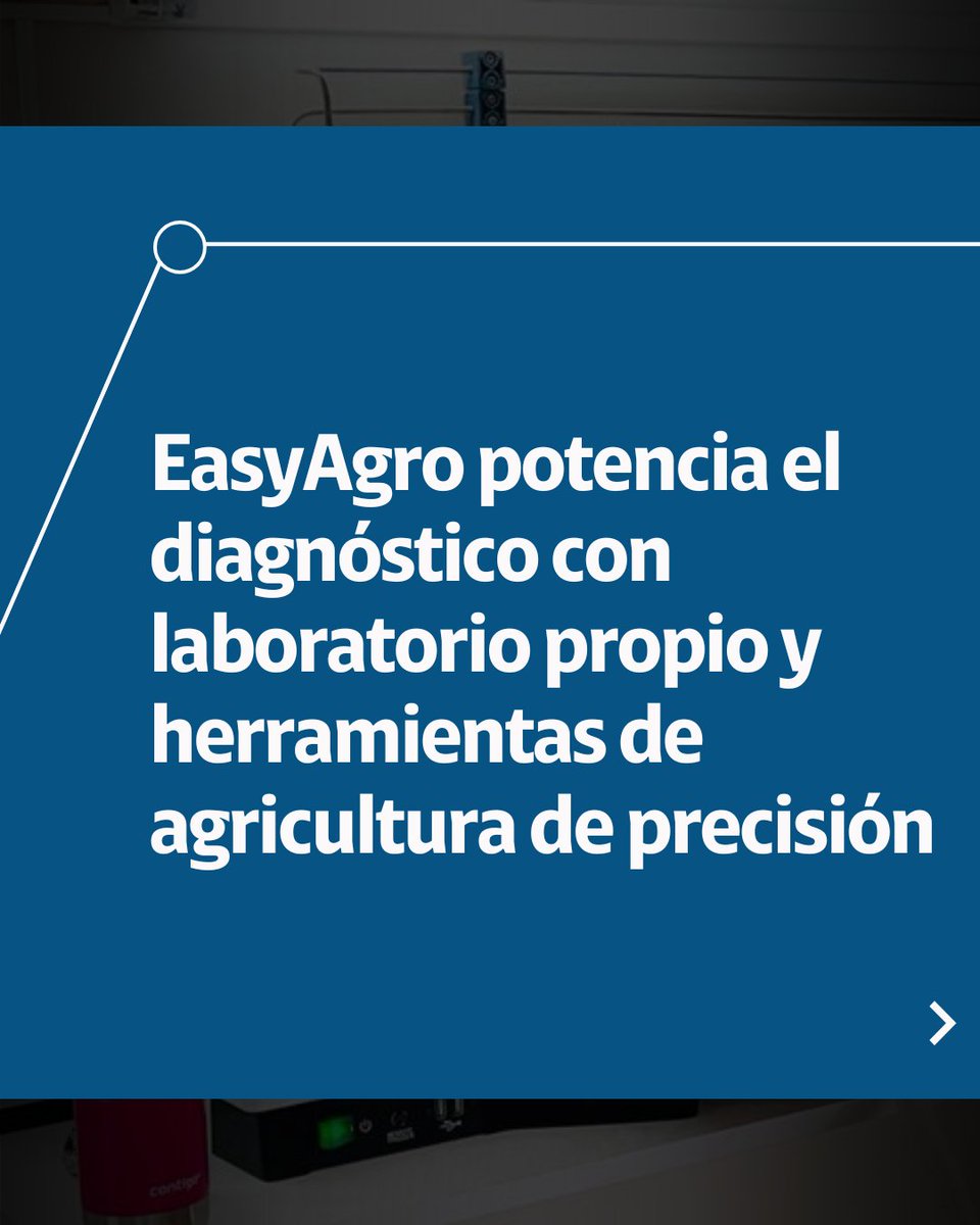 Easyagroap's tweet image. En EasyAgro, nuestro 𝗹𝗮𝗯𝗼𝗿𝗮𝘁𝗼𝗿𝗶𝗼 𝗽𝗿𝗼𝗽𝗶𝗼 y tecnología de precisión te dan datos clave para optimizar fertilizantes, mejorar el riego y cuidar tus suelos.

𝗦𝗢𝗠𝗢𝗦 𝗘𝗔𝗦𝗬 𝗔𝗚𝗥𝗢. 𝗦𝗔𝗕𝗘𝗠𝗢𝗦 𝗗𝗘 𝗦𝗨𝗘𝗟𝗢.

#EasyAgro #AnálisisDeSuelos