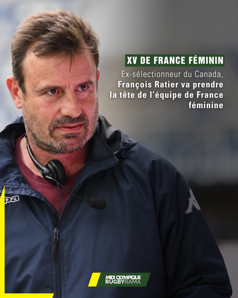 Selon nos informations, les dirigeants de la FFR ont choisi l’actuel manager des Lionnes du Stade bordelais François Ratier en tant que futur sélectionneur des Bleues. La nouvelle devrait être officialisée dans la soirée.

L'article intégral > tinyurl.com/bdjxwy5s