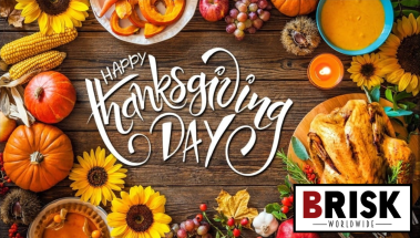 Happy Thanksgiving from Brisk Worldwide! 🦃  We're grateful for our customers, partners, and the mission-critical community that powers us every day.  Enjoy the holiday! 🍁    #Thanksgiving #BriskWorldwide