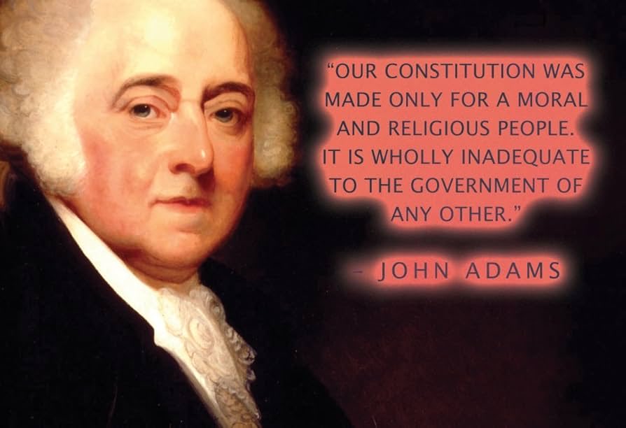 John Adams told us the price of losing virtue. We’re paying it now, with interest.