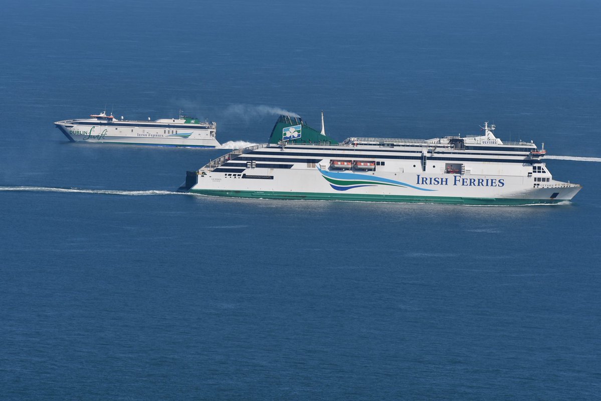 RKW1899's tweet image. #AlphabetChallenge #WeekVforVowels 
Ulysses 
The worlds largest car ferry
Operated by Irish Ferries