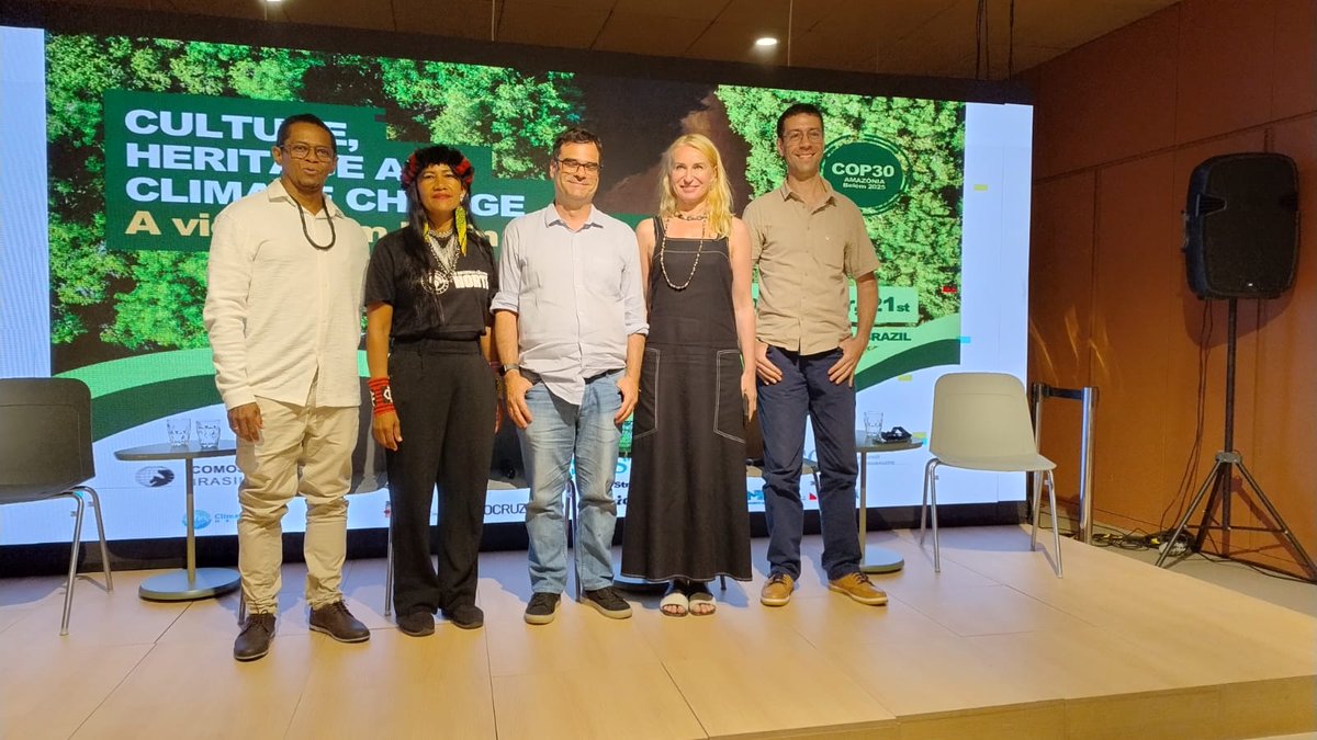 Iniciativa Patrimonio y Cambio Climático tweet media