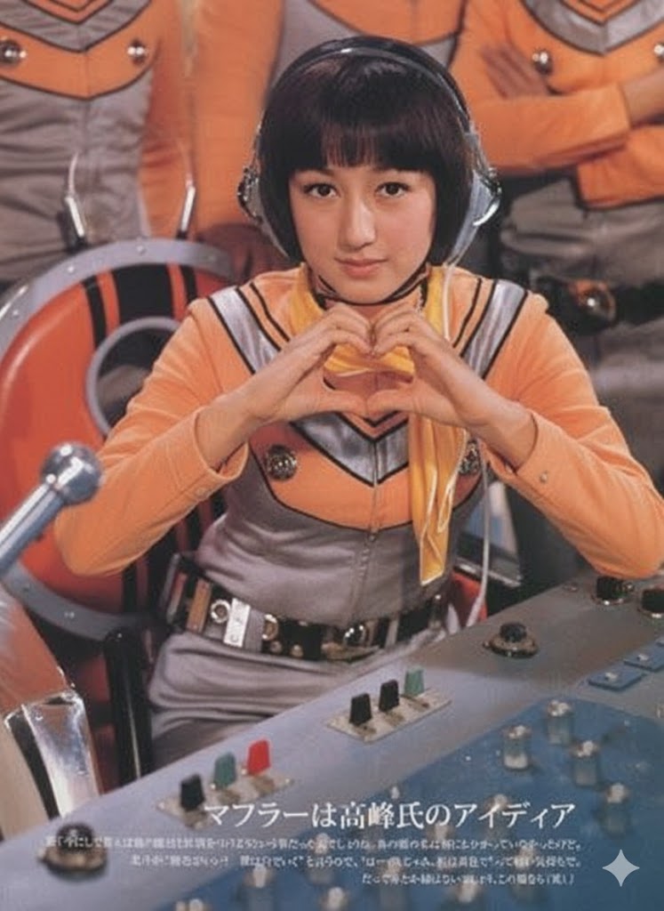 ウルトラマンA 南夕子隊員 ポスター 星光子さん 直筆サイン入り 【公式