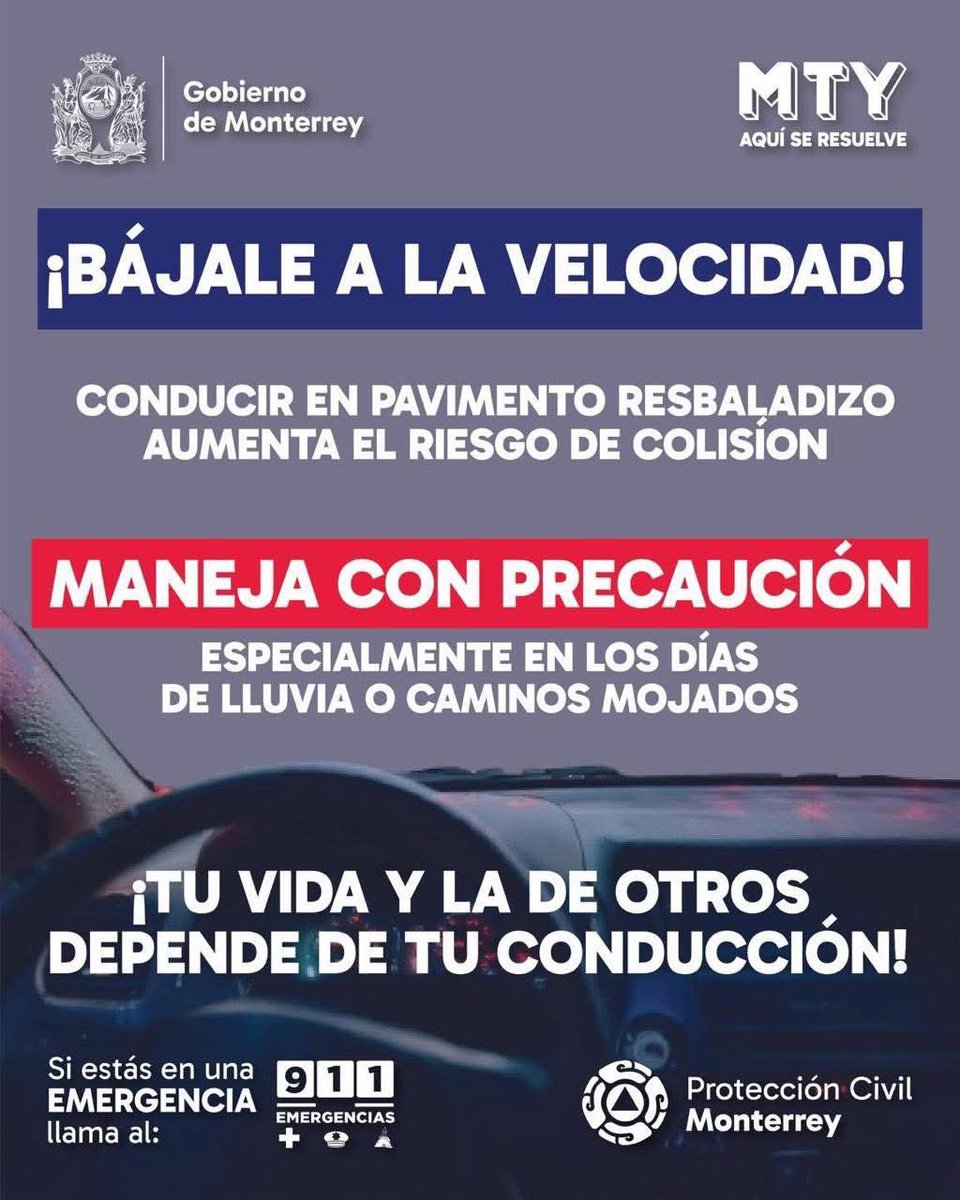 Protección Civil Monterrey tweet media