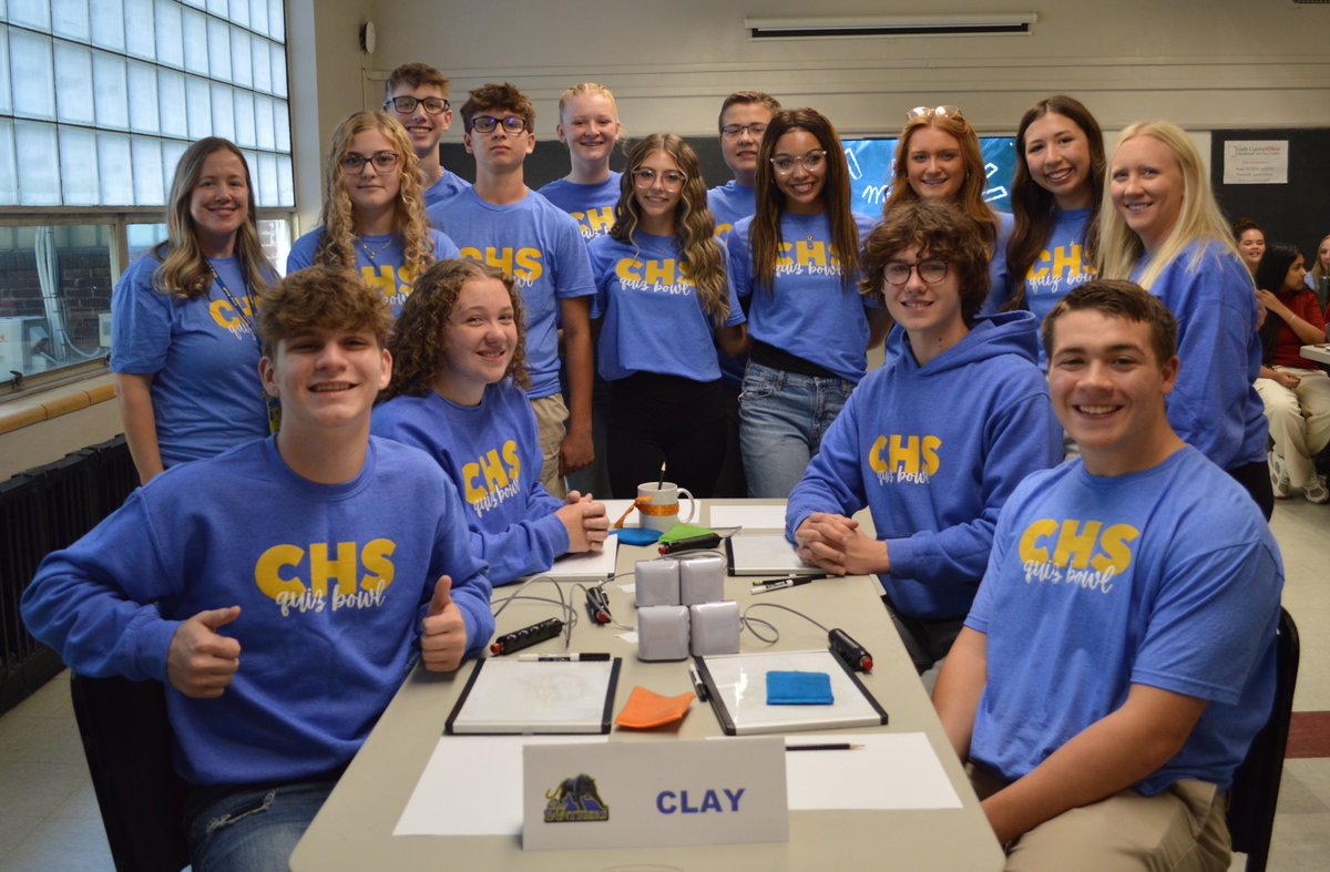 Clay finished fifth out of fourteen teams competing in the local academic competition hosted by the ESC. The Panthers finished the regular season with a record of 8-5. The county tournament will be on March 5, 2026, at Shawnee State University. claylocalschools.org/arts-and-extra…