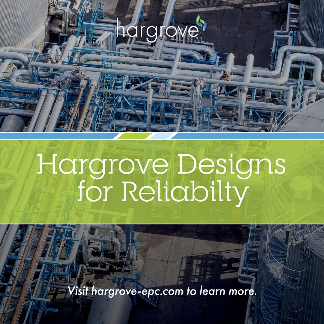 Hargrove helps design for Reliability. From day one, we believe that each new asset must fit into your organization’s overall strategy in order to maximize your return on investment. To learn more, visit bit.ly/3ZuVvAj