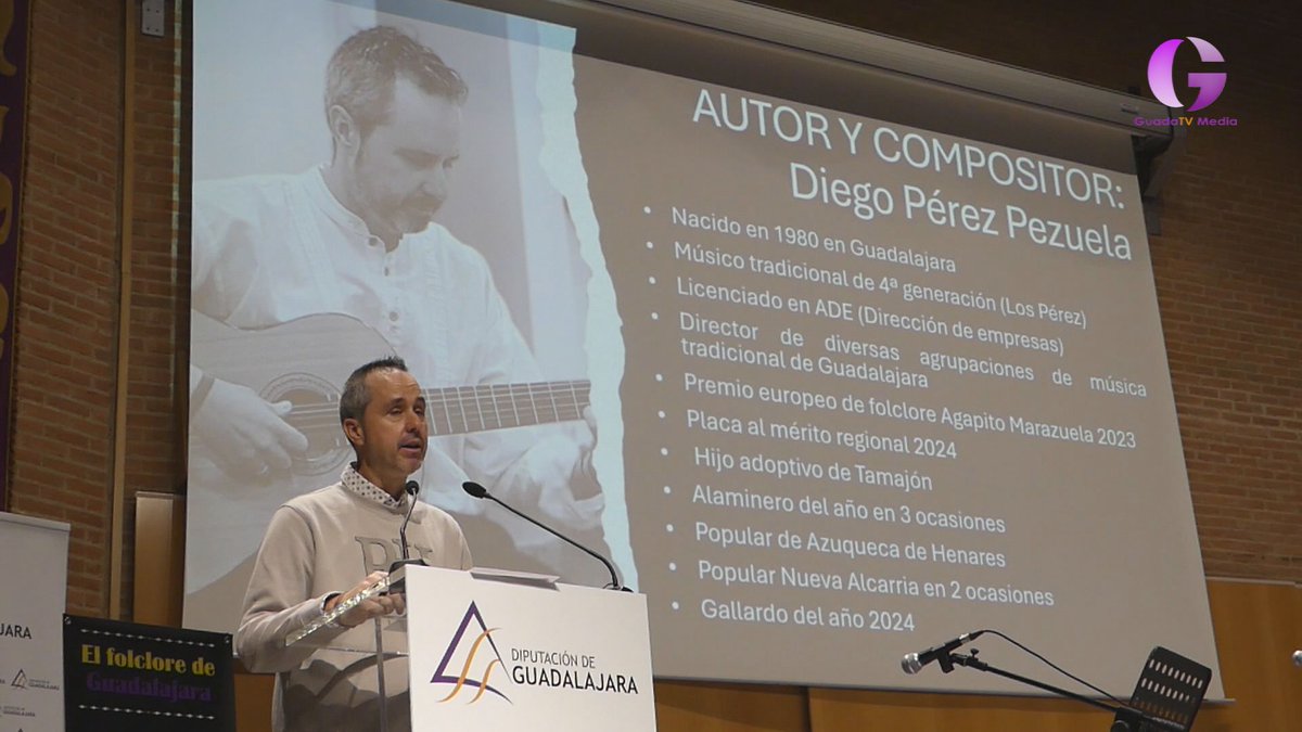Vivimos la presentación del libro "El Folclore de Guadalajara" <a href="/dipuguadalajara/">Diputación de Guadalajara</a> <a href="/VegaHenares/">Vega del Henares</a> 
youtu.be/aILPpFuXhGA