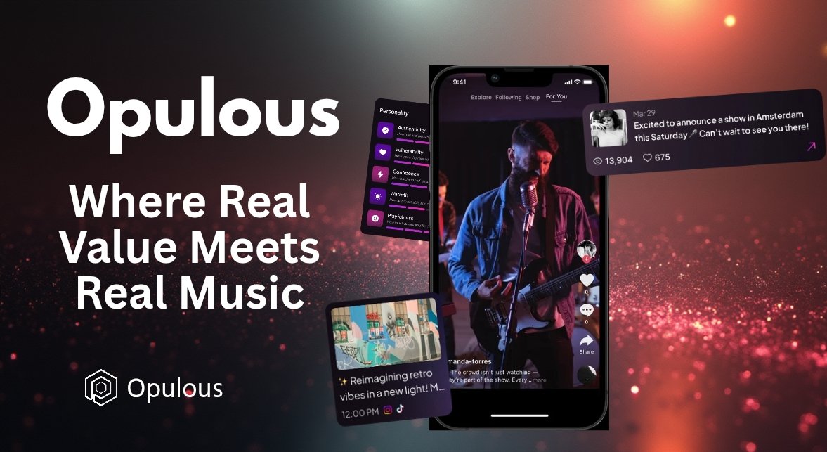 geulink's tweet image. ⚡Real value today comes from products that scale with profit and real use, not hype or empty promises.
If you build around actual demand, real fans, and real results, you win.
That&apos;s why platforms like @opulousapp matter

A 🧵 

$OPUL #OPULFAM