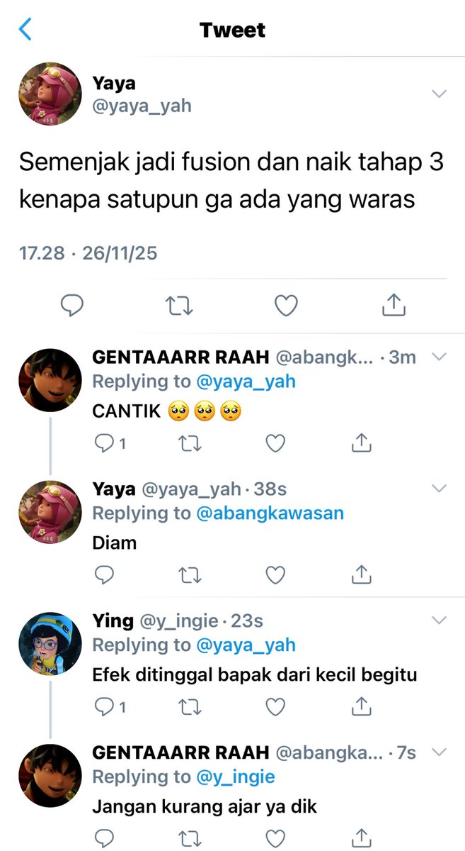thebeaury's tweet image. #boya one-tweet au (gentar).
