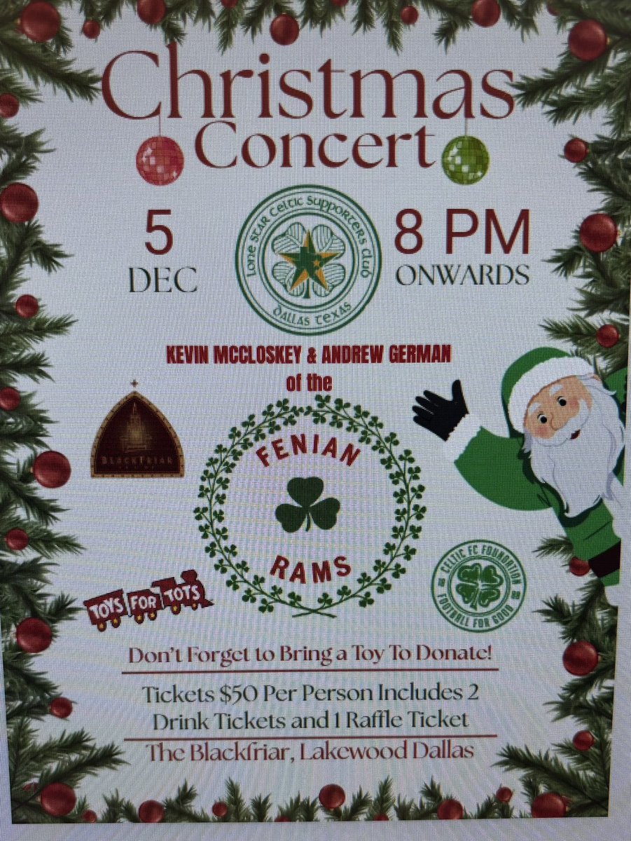 LoneStarCSC's tweet image. Christmas night out if in DFW come by and listen to our “carols”