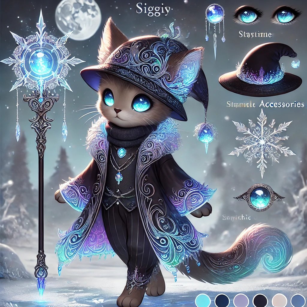 Meet my timeline’s Siggy ❄️✨
Frost-born, crystal-dripped, 
and carrying way too much magical swagger for one universe.
Every Siggy has class… but mine brought the whole wardrobe.
#SiggyAcrossTheMultiverse #Ritual

<a href="/ritualnet/">Ritual</a>