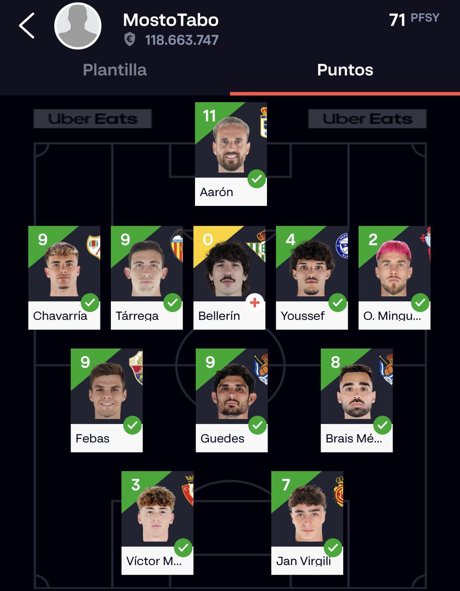 sr_minguez's tweet photo. 📆 Jornada 1️⃣3️⃣ #LLFSrMinguez3 III 🏆 @LaLigaFantasy 
⭐️Patrocinador oficial ⤵️
@DeporteParaiso 

🤩 Ganador Jornada 
 @MostoTabo 

📊 Clasificación General 
🥇 @infoeduar 
🥈 @Cesarcz99 
🥉 @diegosbd1984 https://t.co/TPtjhlfAUA