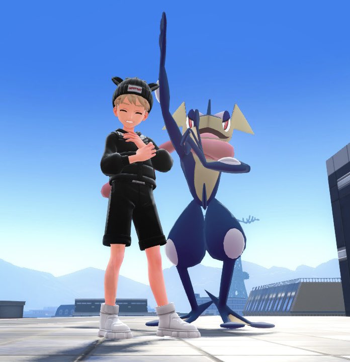 sdkDefault's tweet image. My Pokémon and his trainer.
#PokemonZA