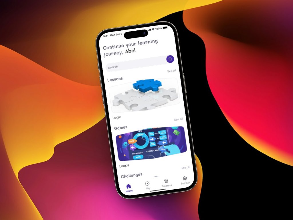 Netochukwu011's tweet image. Designed the UI for a kid’s coding app that makes learning to code visual and playful with drag-and-drop blocks.