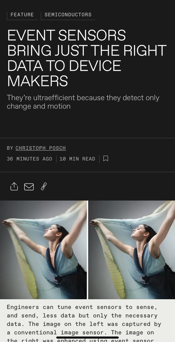 DawnC1235's tweet image. We and others are using these biologically inspired super sensors 

So wherever you look at machines these days they are starting to look back 🫣👀

spectrum.ieee.org/event-sensors-…