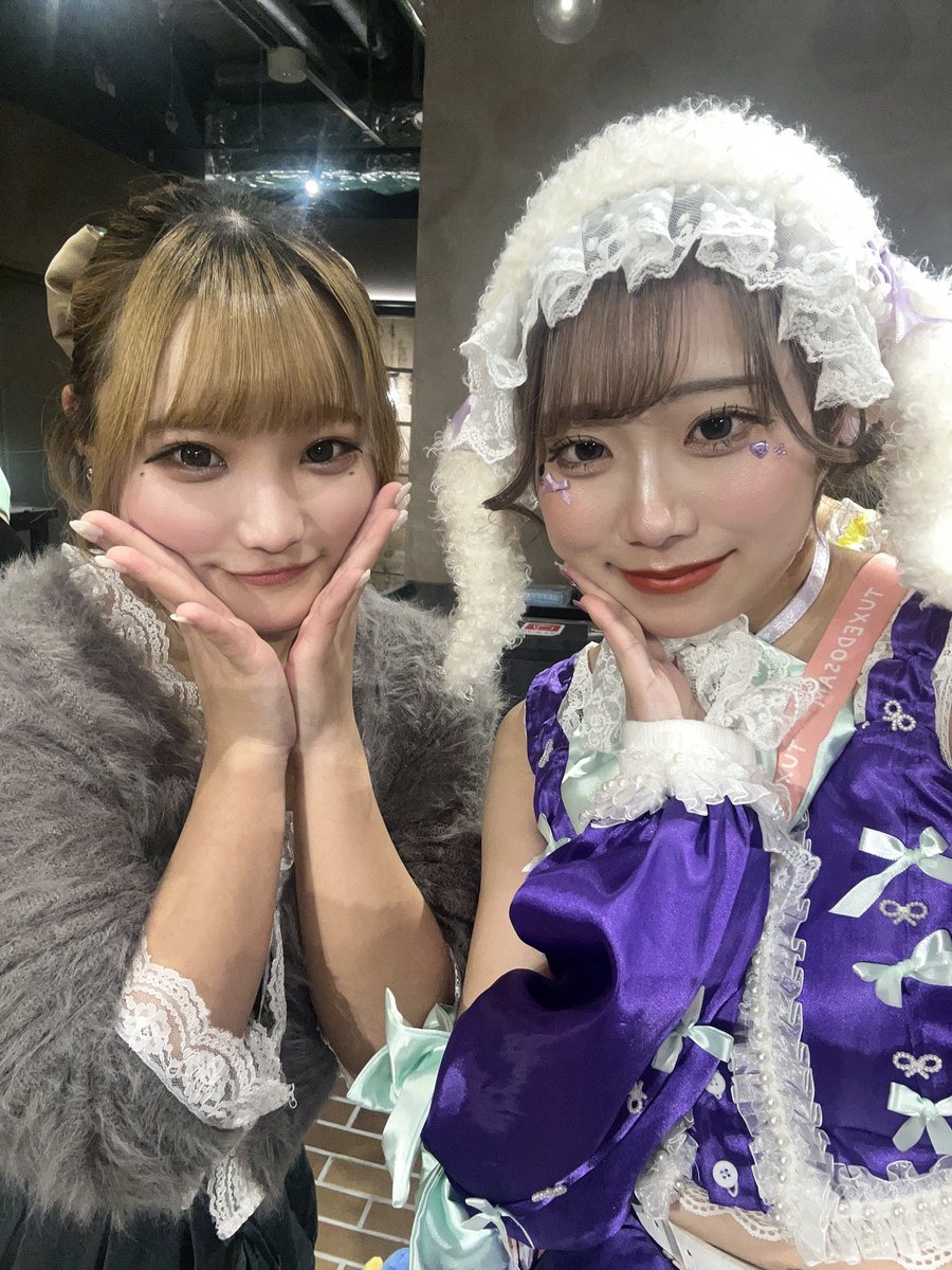 りくりんれいかり 今日レジスタッフとして現場いたんだけどたまたますいきゃんに会えたの