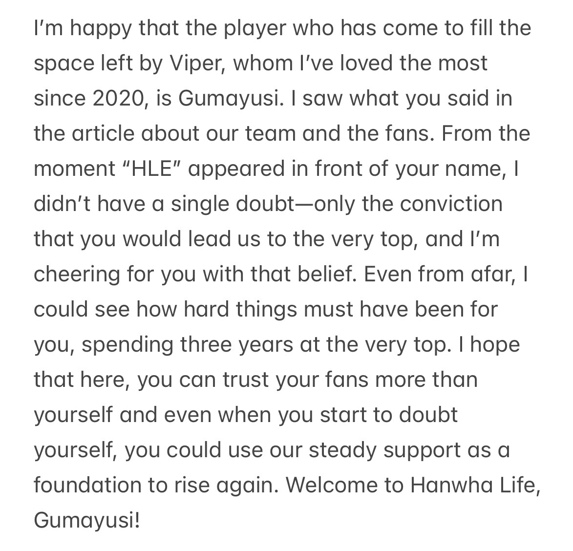 kelsey_guma's tweet image. English translation of a comment left on Guma’s membership post 🥹