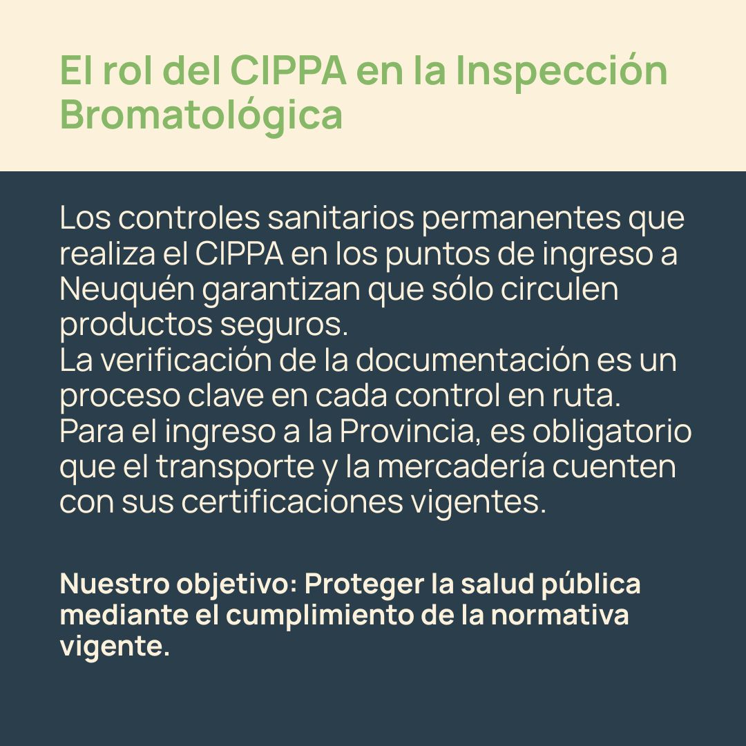 Control Ingreso Provincial Productos Alimenticios tweet media