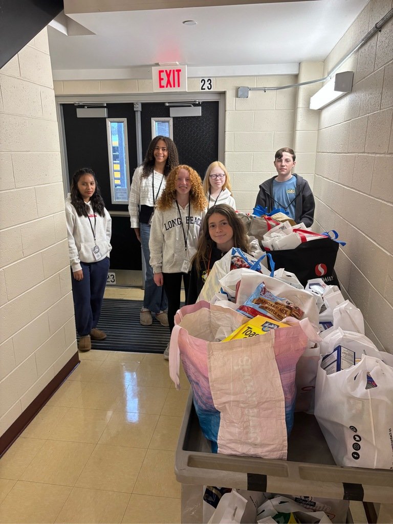 Thank you to everyone who donated to the Brackman Student Council Food Drive! All of the collected items were delivered to the Barnegat Food Pantry to support local families this holiday #barnegatinspires