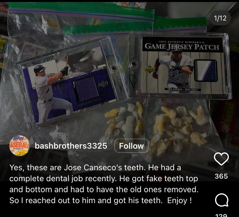 Petemcdeter's tweet photo. Hey man, heard through the grapevine you’re getting some new teeth, any plans for the old ones? Huge fan btw https://t.co/isghsqom0U