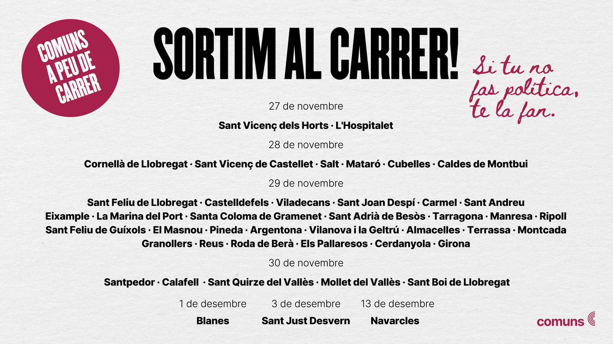 Comuns tweet media