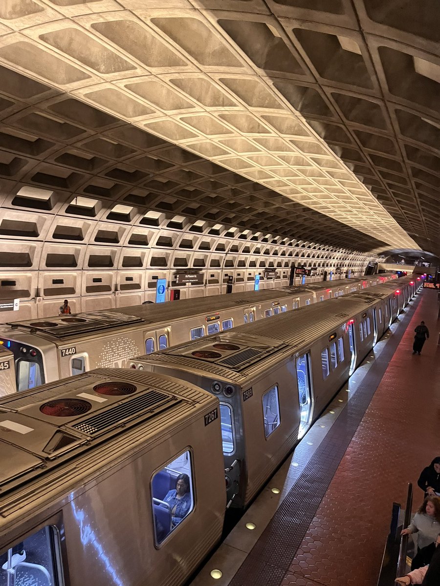 The DC metro is a reminder that brutalism can be cool if architects actually put in effort