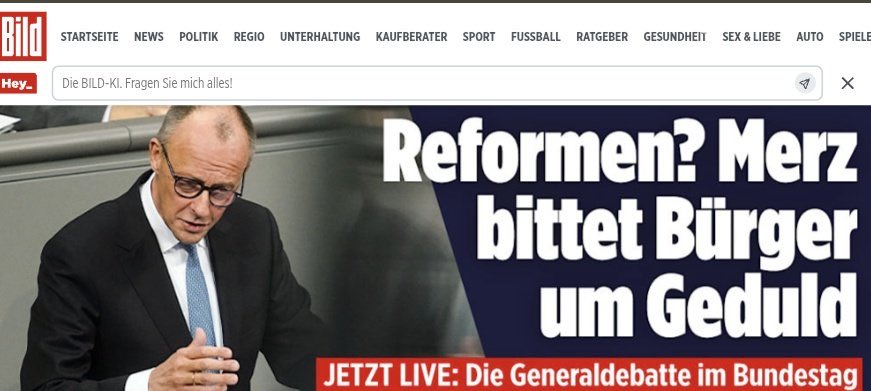 derWillacker's tweet image. CDU wählen? Bürger bitten Merz um Geduld.