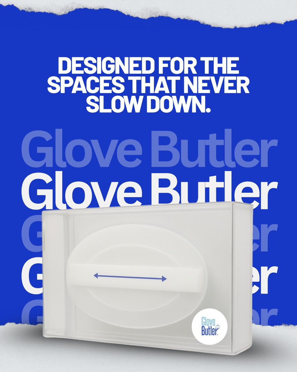 glovebutler's tweet image. Whether it’s a busy clinic, fast-paced kitchen, or high-precision lab, Glove Butler keeps up. Durable, reusable, and made for real work.

One glove at a time. Every time. ✅
.
.
.
#GloveButler #WorkReady #DurableDesign #LabGear #ClinicTools #SmartHygiene