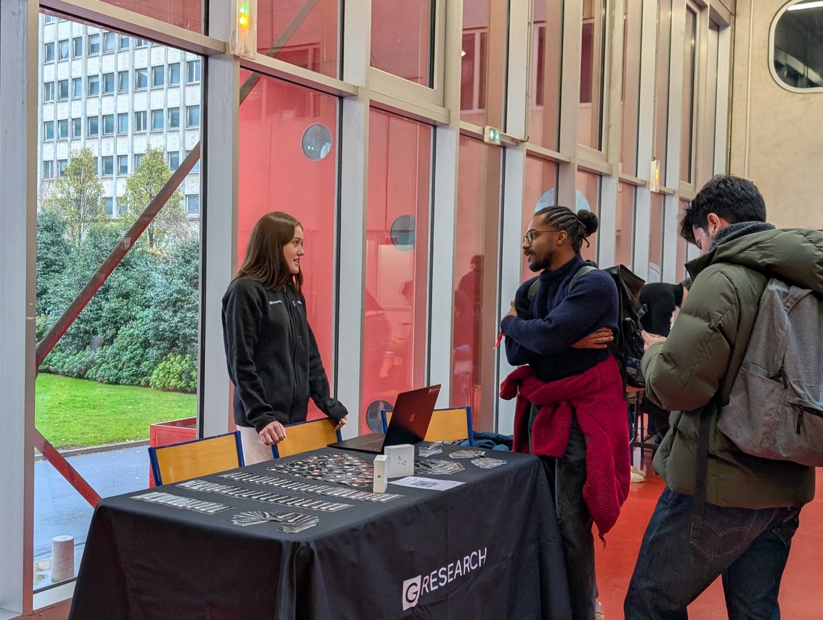 GRESEARCHjobs's tweet image. 🇫🇷 G-Research on the road – Paris! 🇫🇷

We’re at @NeurIPSConf@Paris 2025 as proud sponsors, with our researchers and recruiters ready to talk all things ML.

If you’re attending, stop by our table to say hello and learn more about what we do.

#NeurIPS2025 #GResearch #OnTheRoad