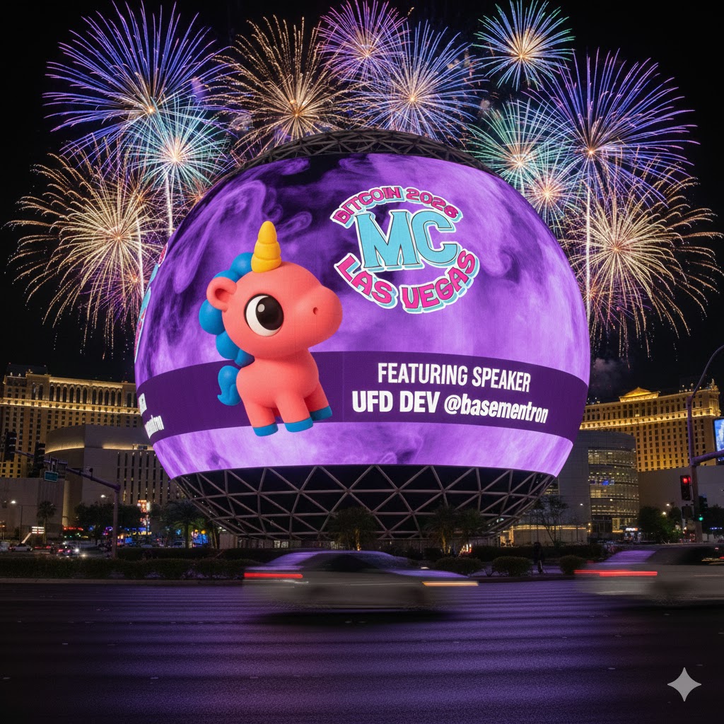 VJLvEekhout's tweet image. Deep dives and development excellence! Join us at #Bitcoin2026 to hear from UFD DEV @basementron as he breaks down the latest in blockchain development. Mark your calendars! #BlockchainTech #CryptoDev #BitcoinConference