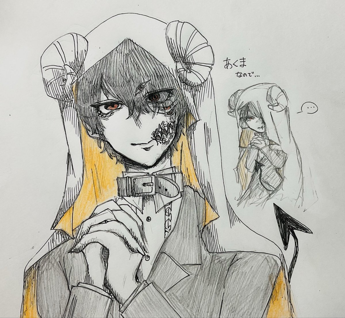 この子さぁ…もう絶対描けないんだけどさぁ…