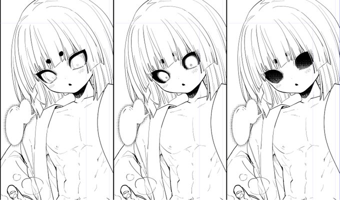 目の処理どれがいいんだろう を毎コマやっている 