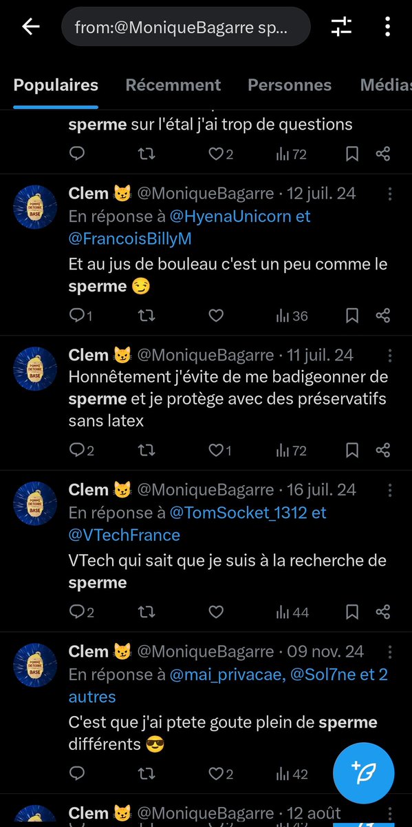 Tu vas tweeter sur quoi si tu baises des robots ?