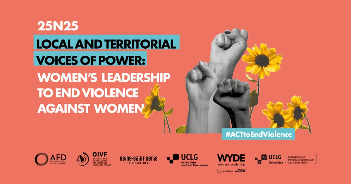 uclg_org's tweet image. 🧡#WYDEWomensLeadership #25N #ACTtoEndViolence

Nelly Ouassenan, 2e Adjointe et Coprés. de l&apos;@oidp_org pour l&apos;Égalité des genres:

&quot;À Cocody, en plus de la prise en charge des victimes, l&apos;action municipale repose sur 3 leviers clefs:
- Prévention;
- Sensibilisation;
- Formation.&quot;