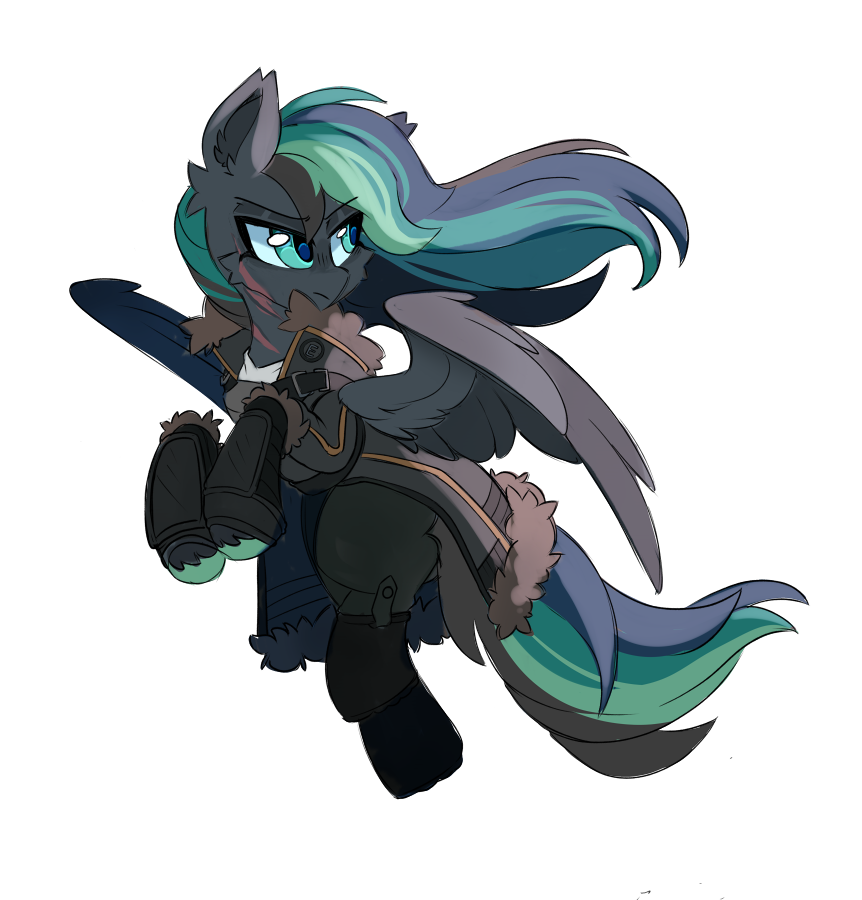 More art of my Enclave mare 💚
#Falloutequestria #Dusttown #pegasus