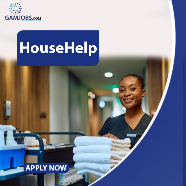 A client at Latriya is looking for a househelp. The worker will be responsible for cleaning, laundry and cooking occasionally that is once in a while. For more info, interested applicants can contact: 4134576.