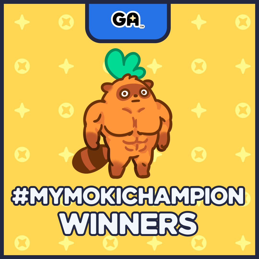 🏆 #MyMokiChampion Winners Are Here!

You all went crazy this week. The training logs, the lore, the progress reports… Amazing content🔥

It's time to crown the winners, with a TWIST. We're giving out not one but TWO Champion Slots!

Champion Slot Winners:
🏆 <a href="/aerynnnnnnnnnn/">Aeryn✨</a>
🏆