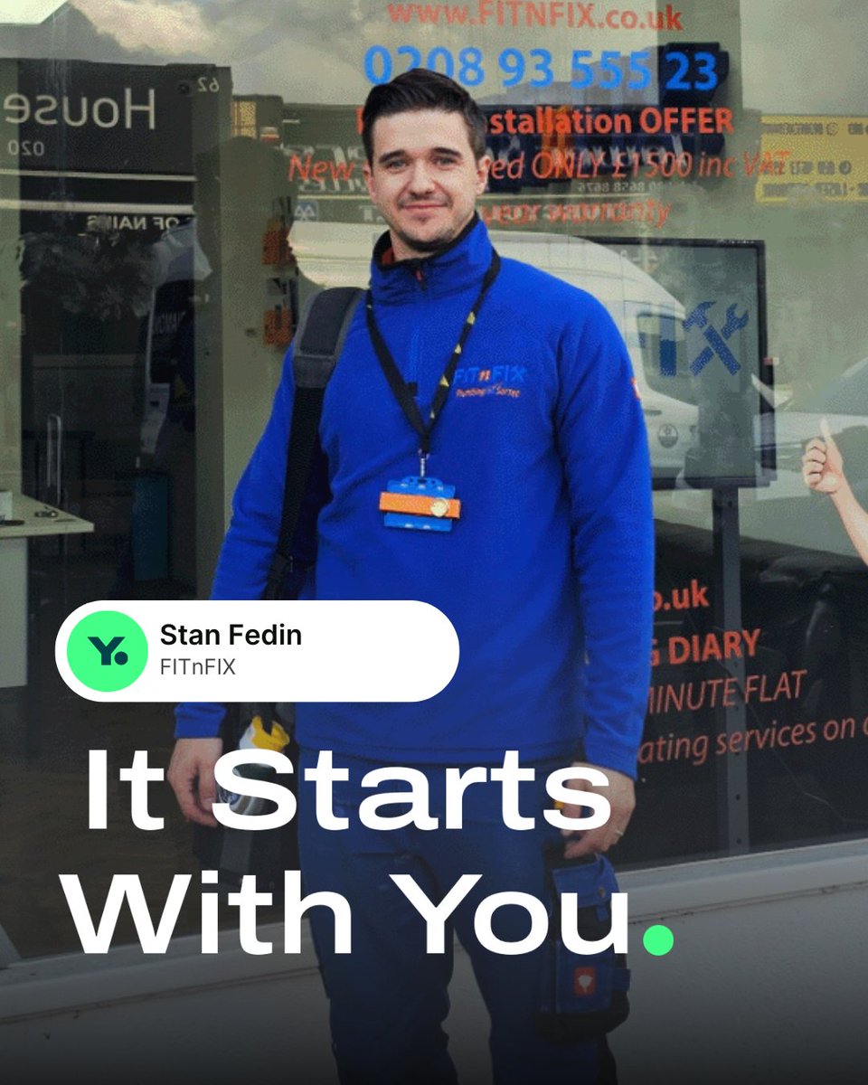 FITnFIX has grown from one plumber’s dream into a trusted plumbing and heating company 🤝

Today, over 2,200 FITnFIX appointments are scheduled seamlessly with YouCanBookMe, giving customers an easy way to book when they need help ✅

👉 Learn more: eu1.hubs.ly/H0p_3Ll0