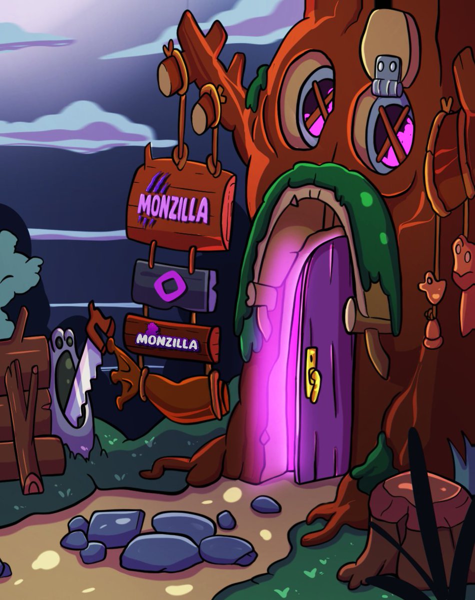 MonZilla is coming… and we’re finally revealing the utilities you’ll unlock once you mint. 🦖💜

Here’s what future holders can expect 👇

+1 Monzilla NFT will be airdropped to people who Like ❤ RT &amp; Drop their wallet👀