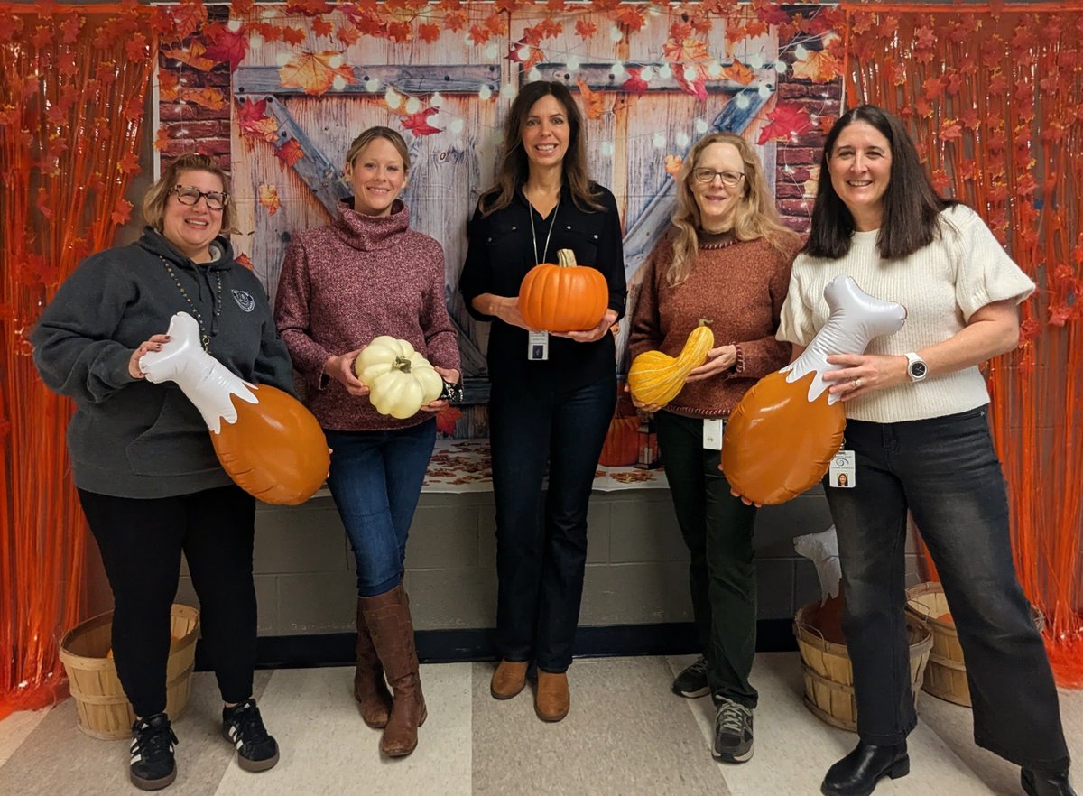 Happy Thanksgiving from your friends in the Special Education Office! 🧡 We are thankful for our staff, students and their incredible families. Enjoy the upcoming break! 🦃