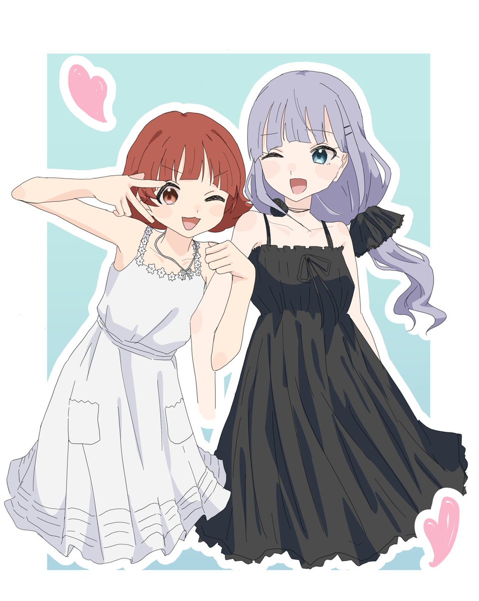 ❤️ さささ様❤️ あげ忘れてた。。т т 身長差で姉妹みたいになってるww ・ ・ ・ #プリ