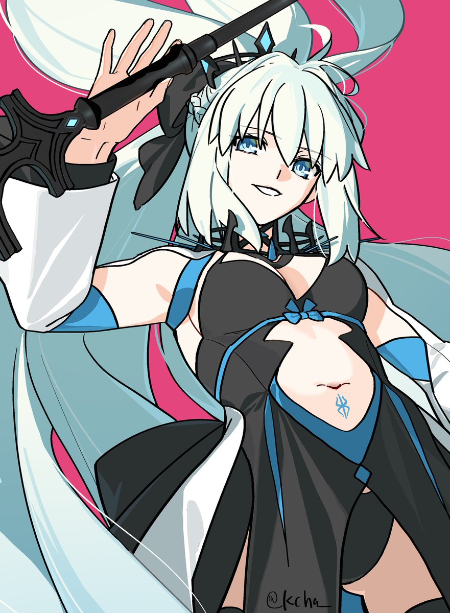 新刊表紙部分のモルガンちゃん