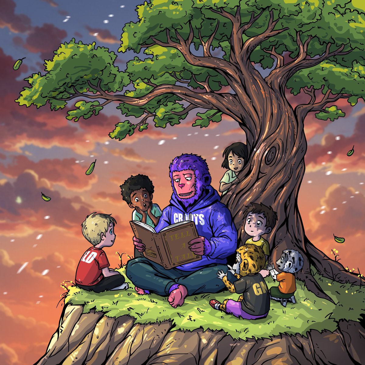 We are extremely happy to be part of this, and to finally show the full (4K) piece 🧪🧬

Buy yours via <a href="/cryptocomnft/">Crypto.com NFT</a> to support <a href="/UNICEF/">UNICEF</a> 🫱🏽‍🫲🏼

Cr00ts is for everyone ❤️