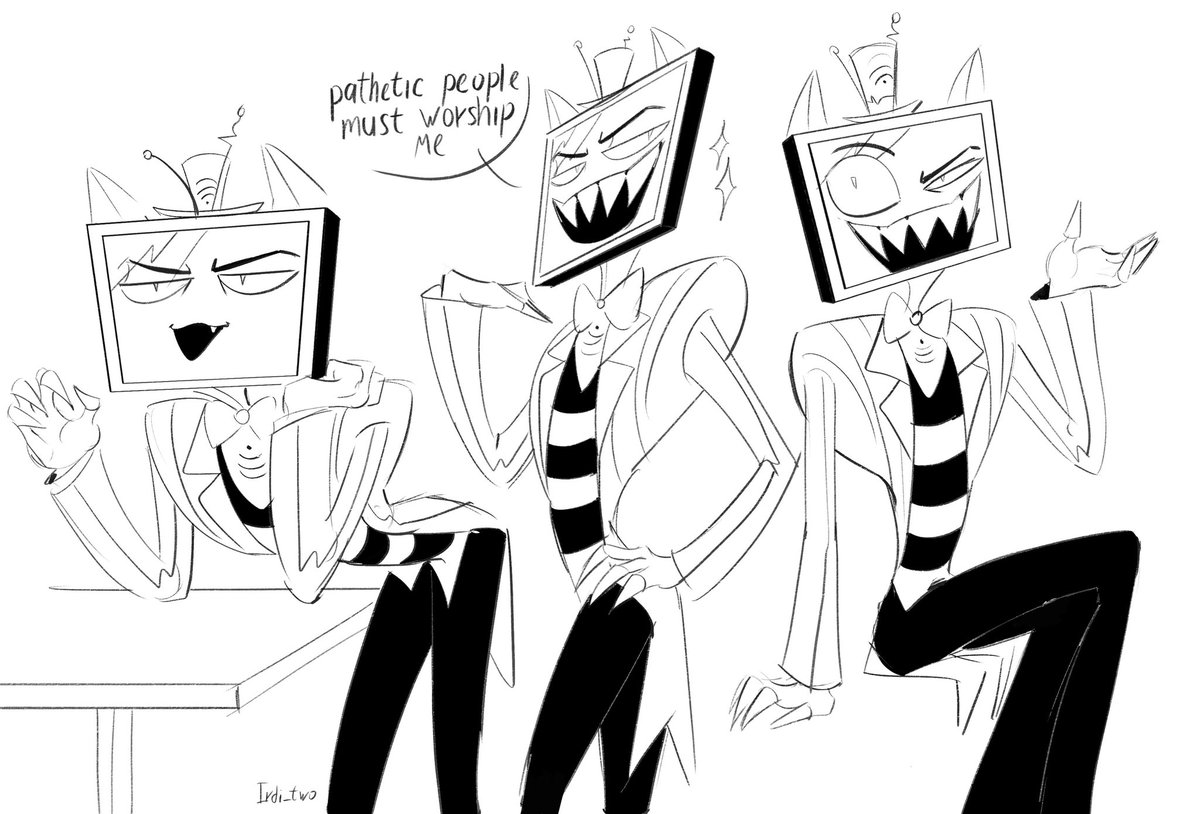 This bro has so much cat energy
#HazbinHotel #HazbinHotelVox