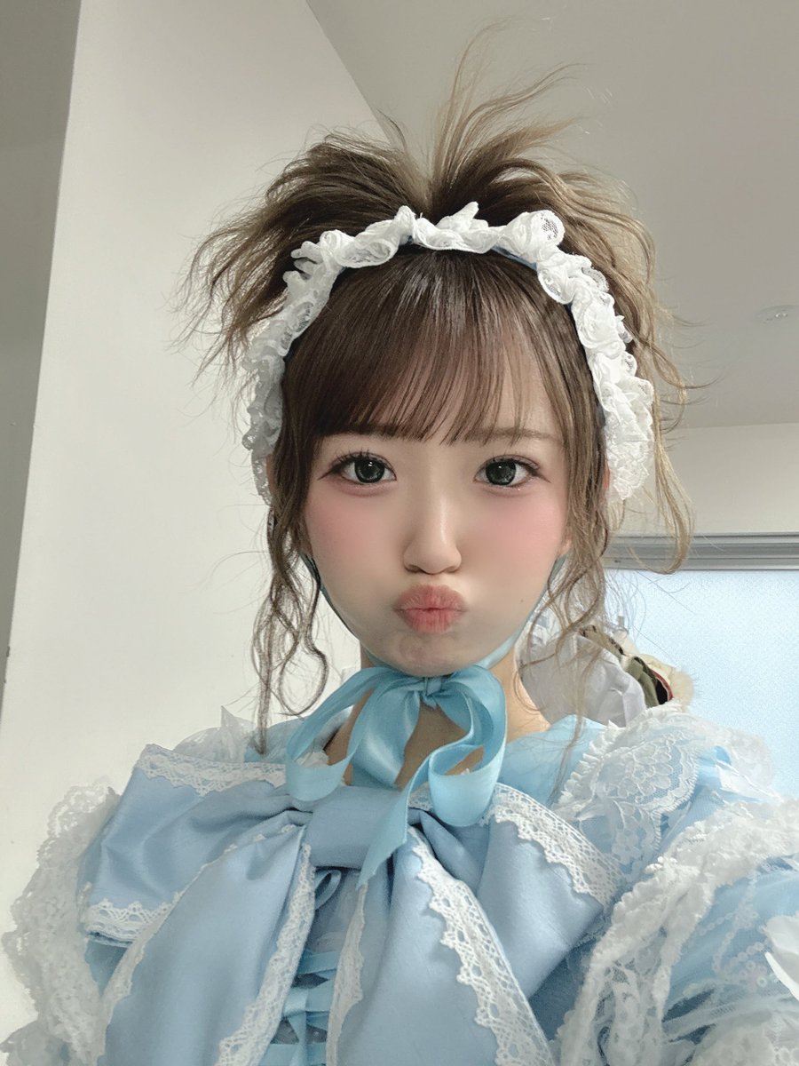 寝癖の写真の😗って顔かわいい笑