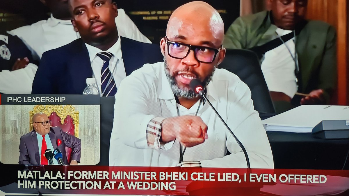 bernimator's tweet image. Vusumuzi &apos;Cat&apos;Matlala claims he paid Bheki Cele R300 000 at one stage and also R200 000 at another stage.